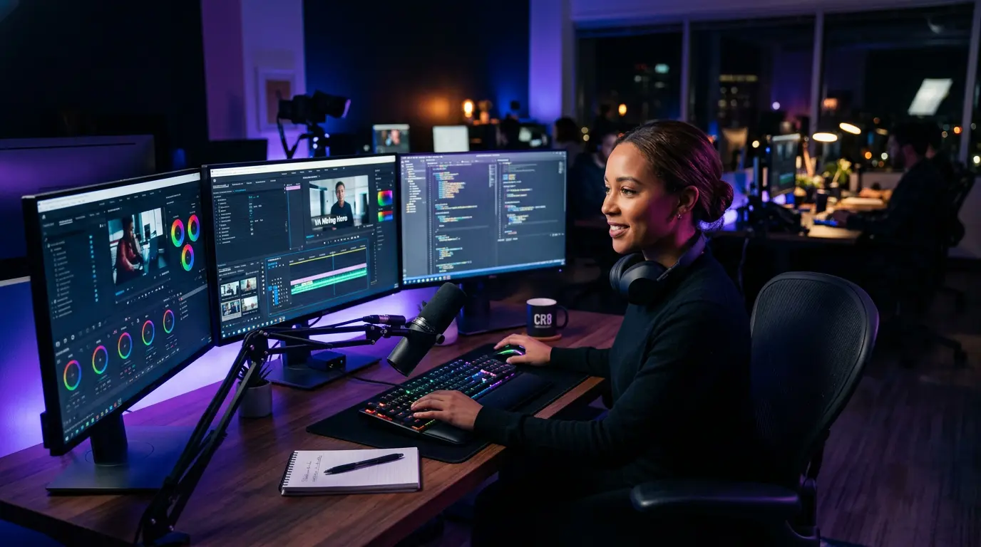 Professional workspace